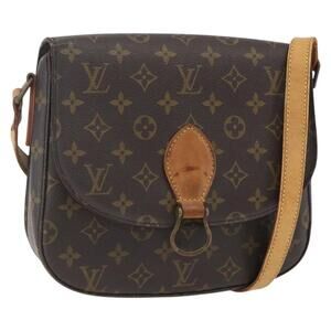 LOUIS VUITTON Monogram Saint Cloud GM Shoulder Bag M51242 LV Auth 158269